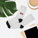 1st Place - Traditional Socks (White)