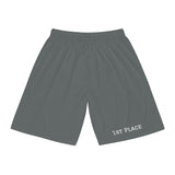 1st Place - Traditional Basketball Shorts (Grey)