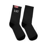 1st Socks - w/ Logo (Black)