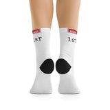 1st Socks - w/ Logo (White)