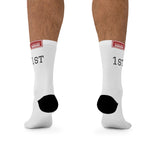 1st Socks - w/ Logo (White)