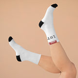 1st Socks - w/ Logo (White)