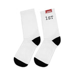 1st Socks - w/ Logo (White)